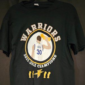 Stephen Curry 2021-2022 Champions T-shirt